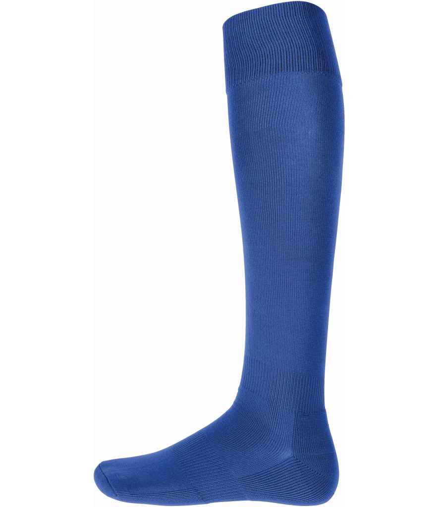 East End Football Club Training Socks Blue/White