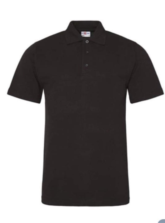 Halkirk Playgroup Adults Black Classic Polo