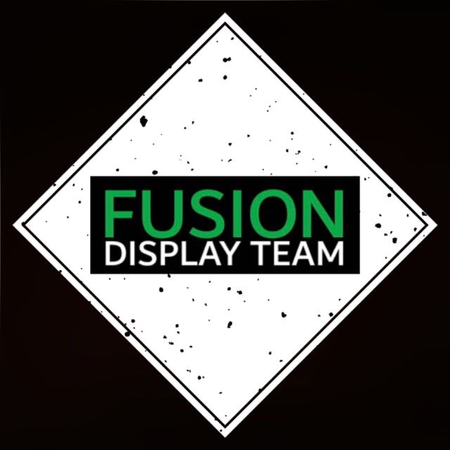 Fusion Gymnastics Black Polo