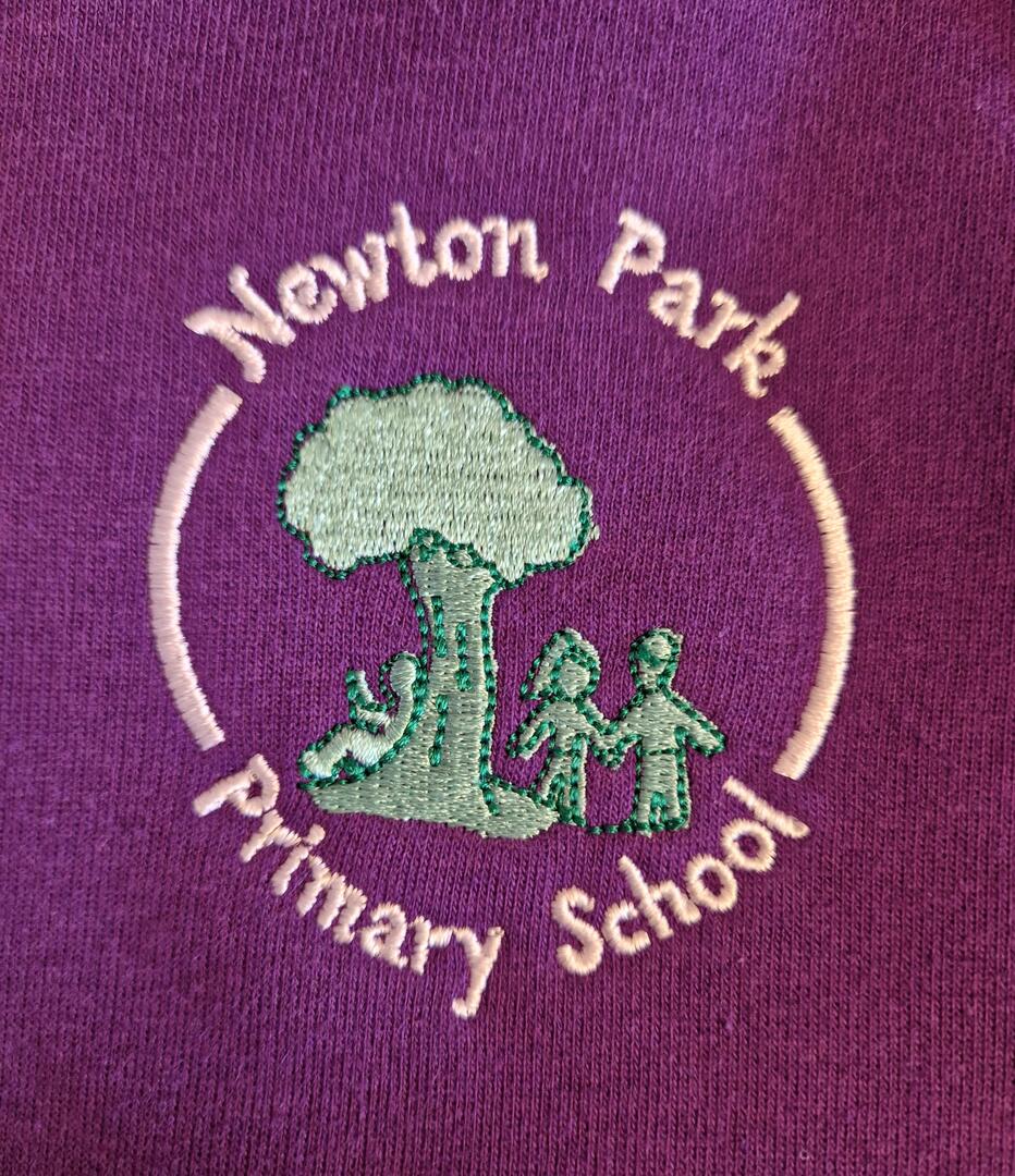 Newton Park Purple Zipped Hooded Sweatshirt