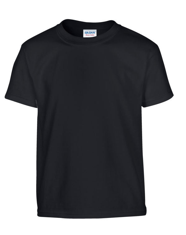 Fusion Gymnastics Black Cotton T-Shirt