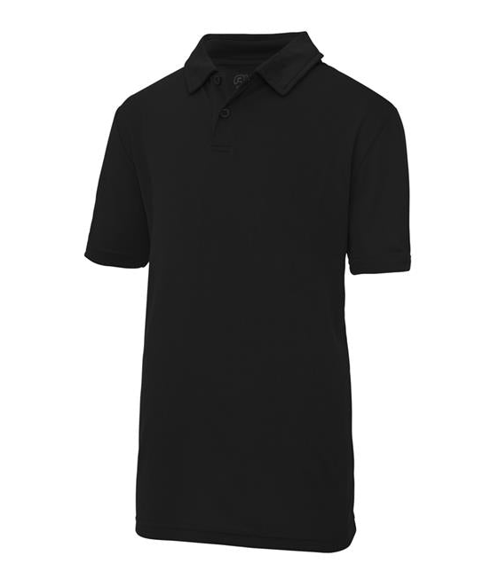 North Apex Gymnastics (Unisex Logo) Cool Black Polo