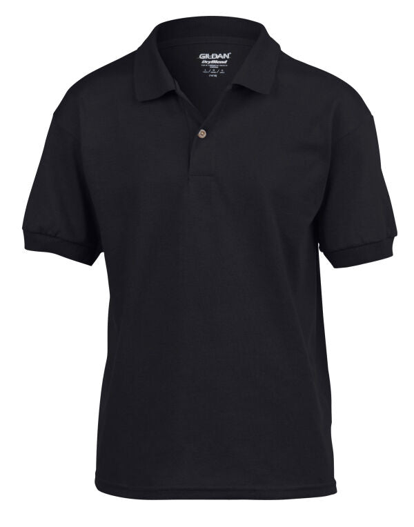 Caithness Gymnastics Black Polo