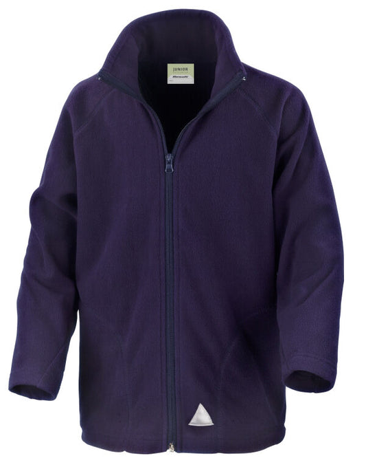 Halkirk Primary Navy Full Zip Fleece