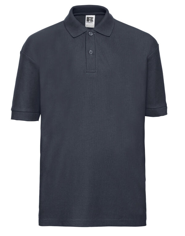 Lybster Primary Navy/White Polo T-Shirt