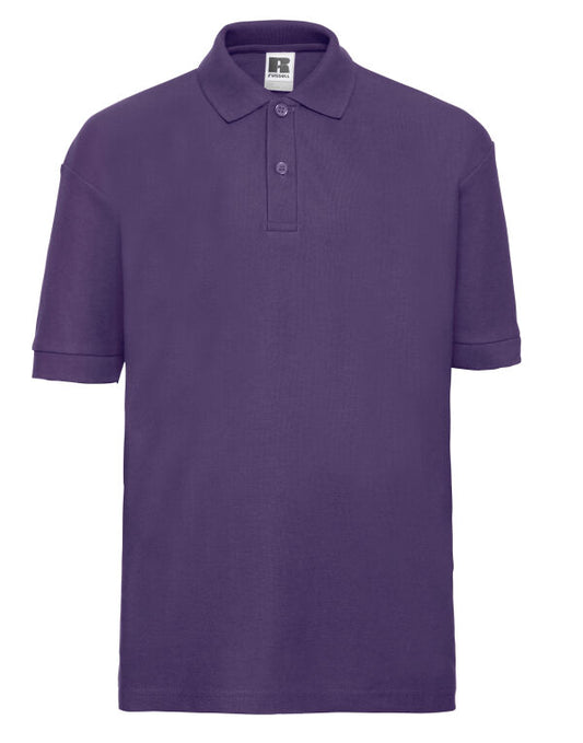 Newton Park Polo T-Shirt Purple/Jade